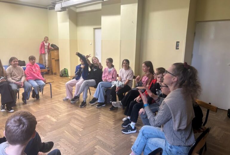 Warsztaty w klasie 5b