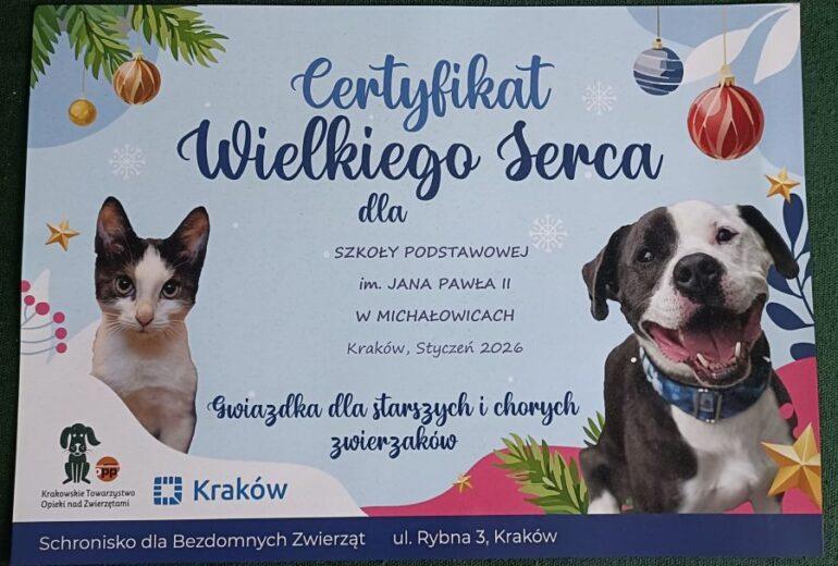 Gwiazdka dla zwierzaka